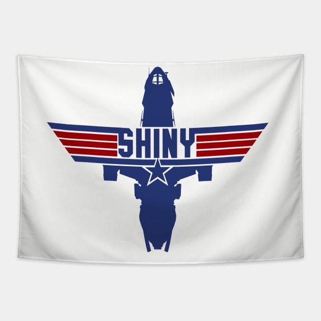 Firefly 'Shiny' Topgun mashup Tapestry by Evarcha