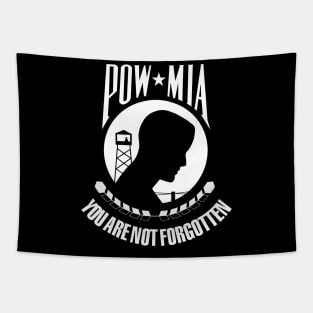 POW MIA Emblem Tapestry