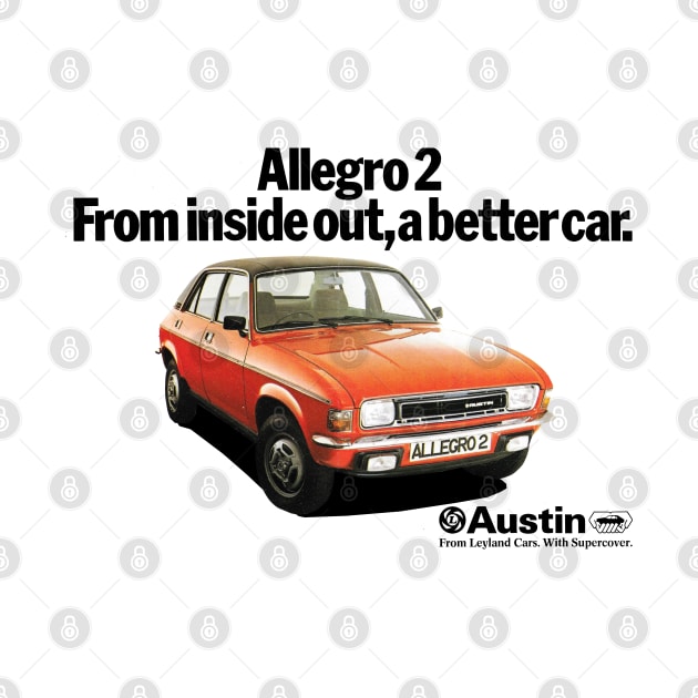 AUSTIN ALLEGRO - advert by Throwback Motors