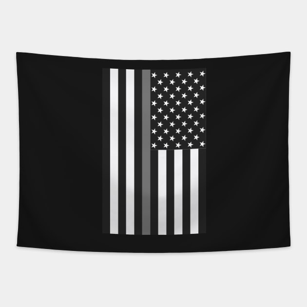 American Flag, Correctional Officer Gifts Tapestry by 3QuartersToday