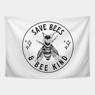 save bees & bee kind Tapestry