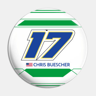 Chris Buescher #17 2023 NASCAR Design Pin