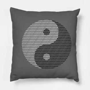 The Numbers Yin Yang Pillow