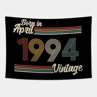 Vintage Born In April 1994 Tapestry