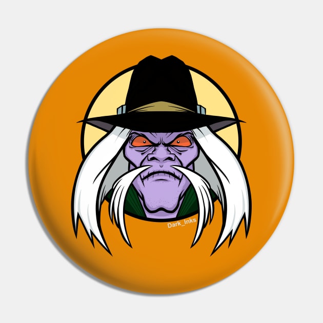 Bravestarr's Tex Hex Pin by Dark_Inks