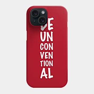 BE Unconventional (Dark Bg) Phone Case