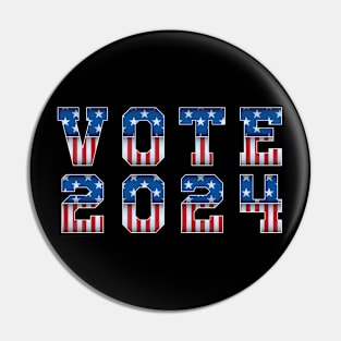 American Election - Vote 2024 Pin