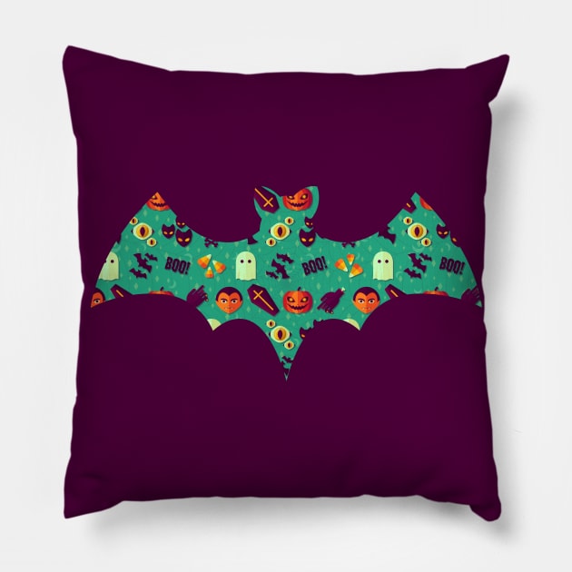 SPOOKY Pillow by BadOdds