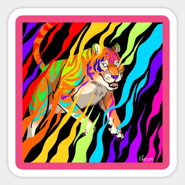 Pride Tiger - Gay | Sticker