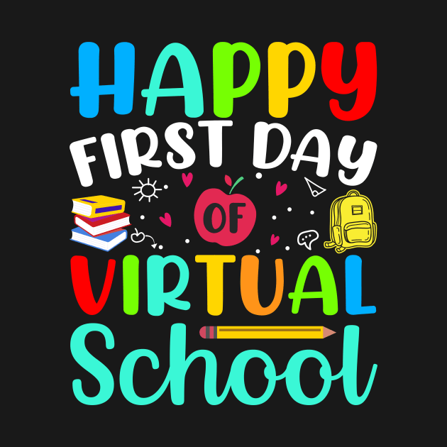 Happy first day of virtual school by amramna