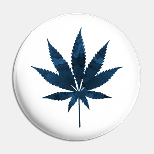 Cannabis leaf Pin