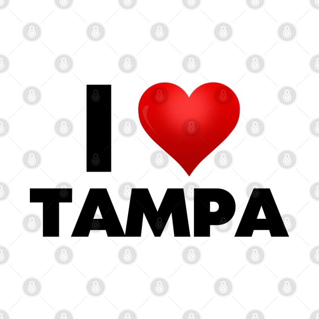 I Love Tampa by Itsheartshop