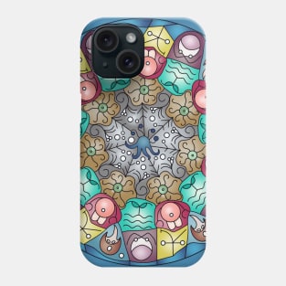 Lovecraft Symbols Mandala Phone Case