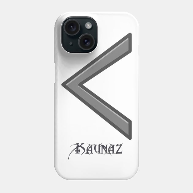 Kaunaz Rune Phone Case by GodiLimeg