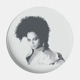 Diana Ross - Black Art Pin