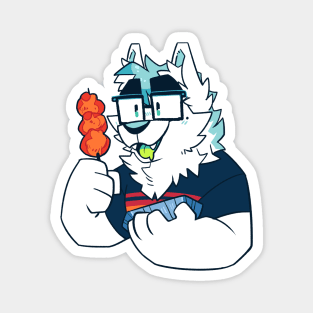 Furry OC Mints Hungry Magnet