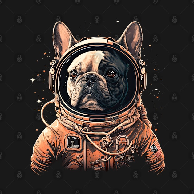 French Bulldog Astronaut by JayD World