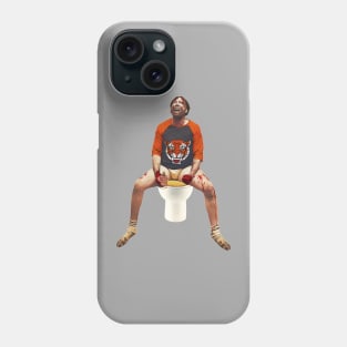 Red On The Toilet Phone Case