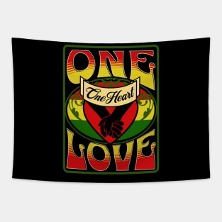 One Love - One Heart Tapestry