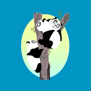 Pandas in a tree T-Shirt