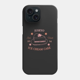 Red Velvet Ice Cream Cake Phone Case