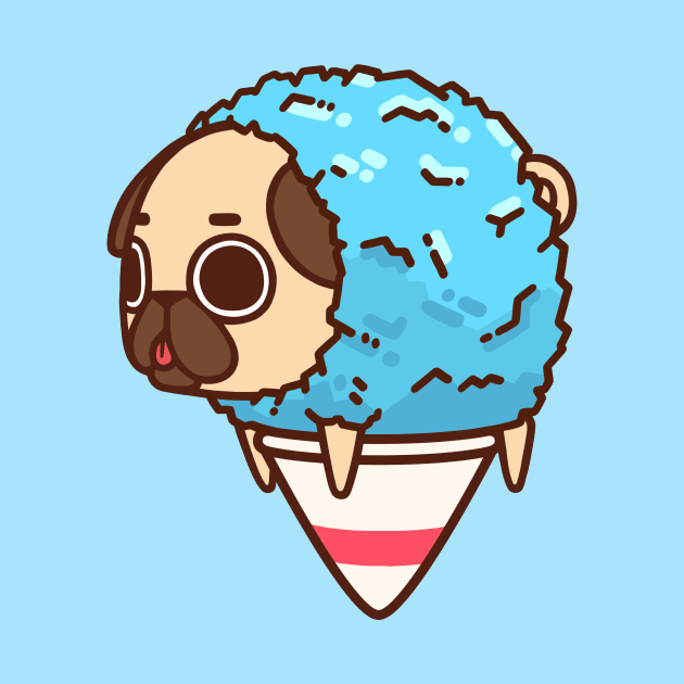 Snow Cone Puglie by Puglie Pug 