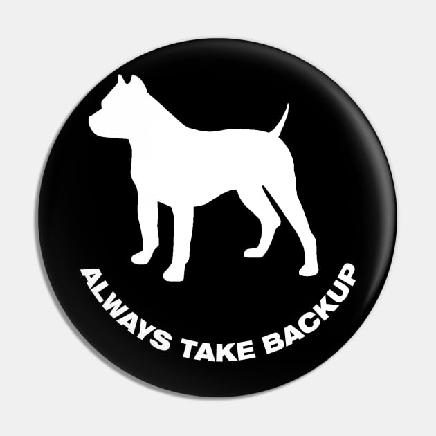 Veronica Mars - Always Take Backup Pin by TeamKeyTees