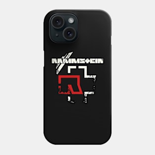 Rammstein scratch Phone Case
