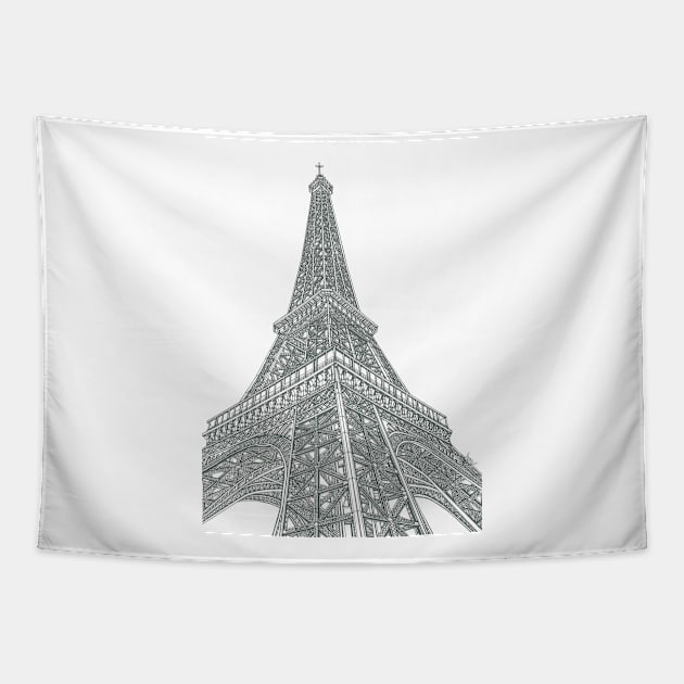 EIFFEL TOWER Tapestry by valery in the gallery