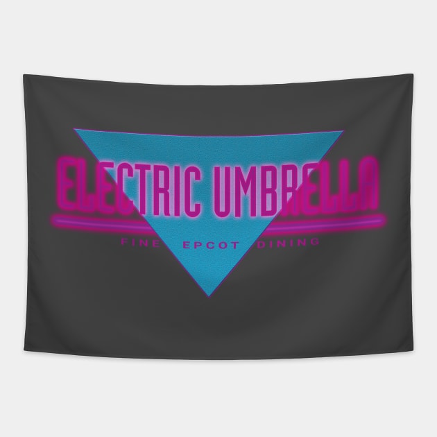 Electric Umbrella - Fine Dining Tapestry by Bt519