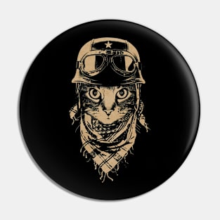 Pilot cat Pin