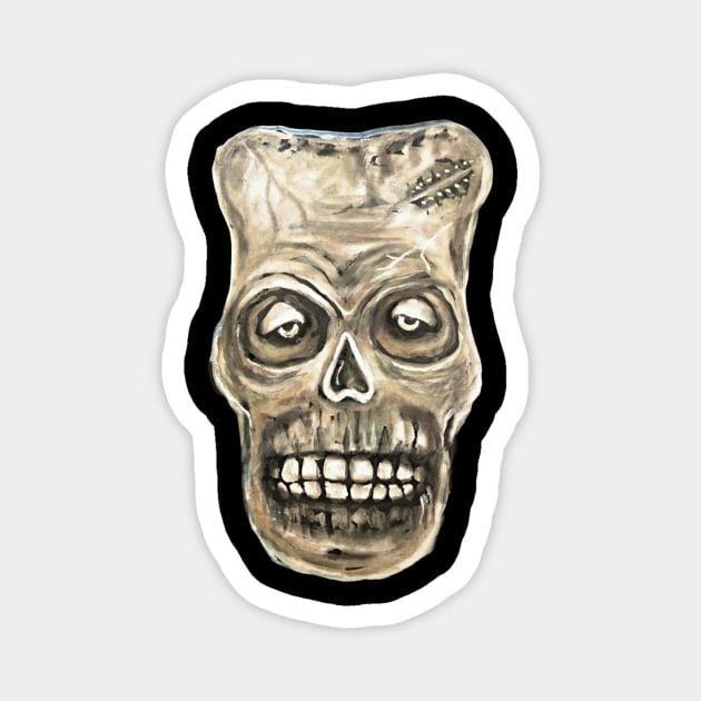 Creepy Herman Skull Magnet by ArtisticEnvironments