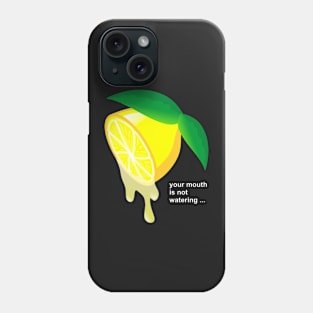 Lemon water mouth Phone Case