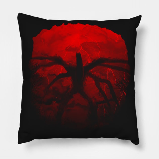 The Mind Flayer V2 Pillow by HappyLlama