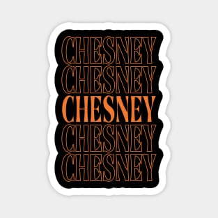 Retro Gifts Name Chesney Personalized Styles Magnet