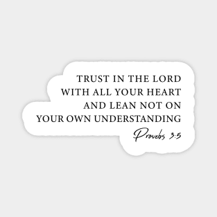 Trust in the Lord Magnet