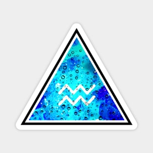 Bright Aquarius Magnet