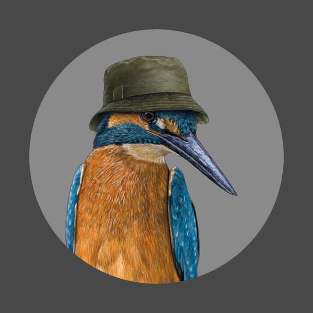 Kingfisher by Mikhail Vedernikov