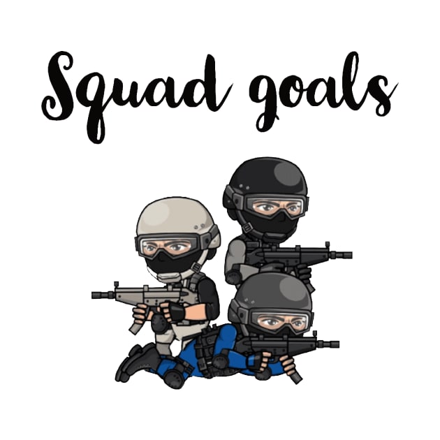 Squad goals #2 by GAMINGQUOTES