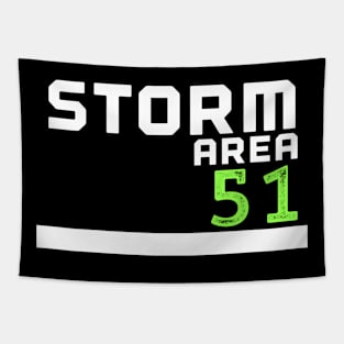 Storm area 51 Tapestry