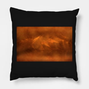 Orange Copper Pillow