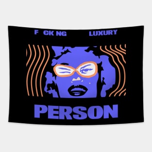 Luxury person Tapestry