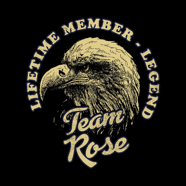 Rose Name - Lifetime Member Legend - Eagle by Stacy Peters Art