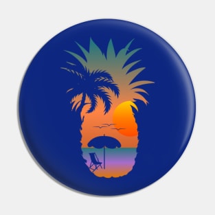 Summer Pineapple Delight Pin