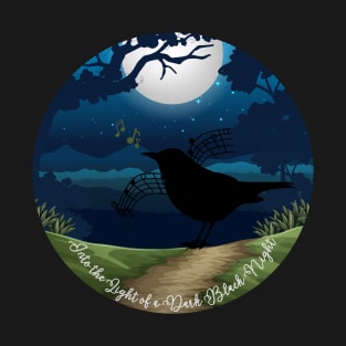 Music Blackbird Singing T-Shirt