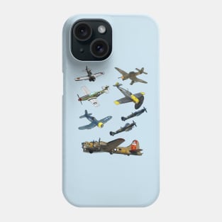 WW2 Planes Warbirds Phone Case