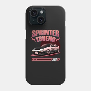 Initial d tofu toyota AE86 trueno Phone Case