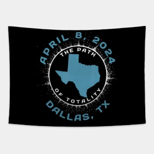 Dallas Texas Solar Eclipse April 8 2024 Totality Tapestry