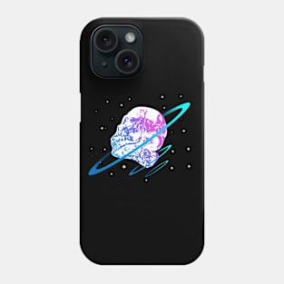 Space Skull Phone Case