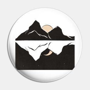 Two worlds Pin